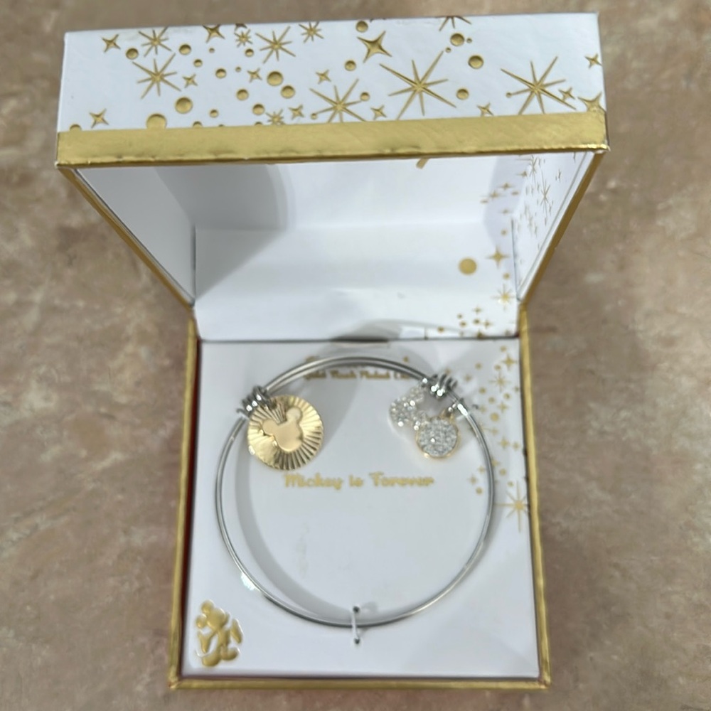 Disney bracelet with charms